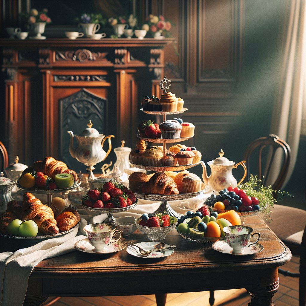 Thực đơn Tea Break hấp dẫn