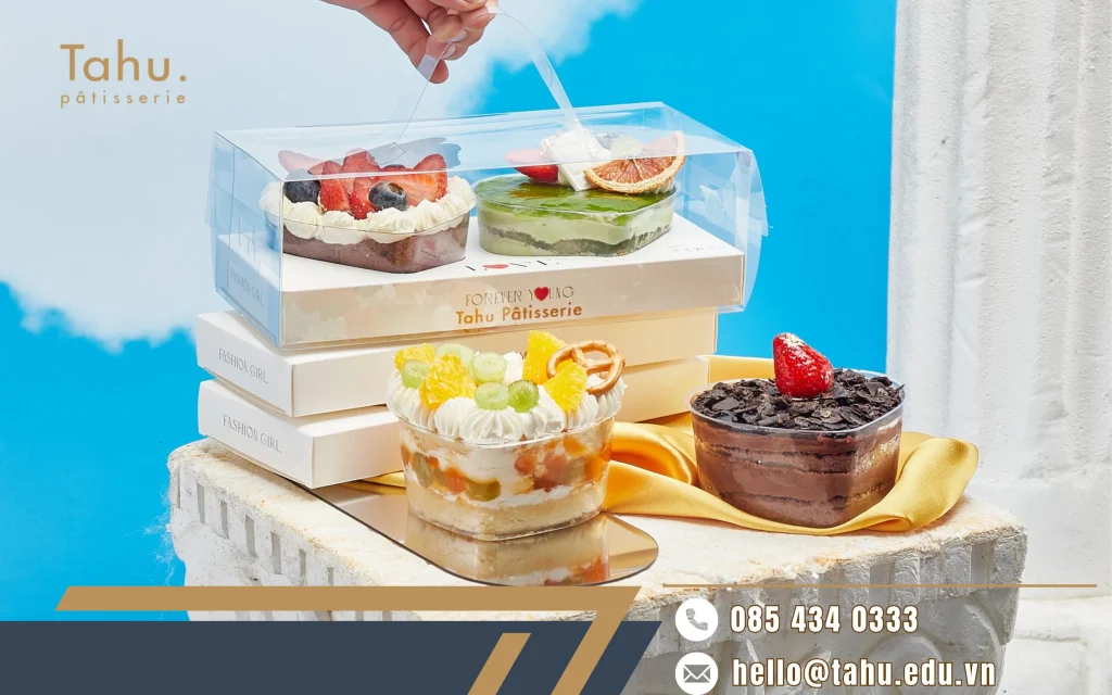 Set bánh ngọt mini cao cấp – thiết kế riêng là quà tặng doanh nghiệp Hải Phòng lý tưởng hiện nay