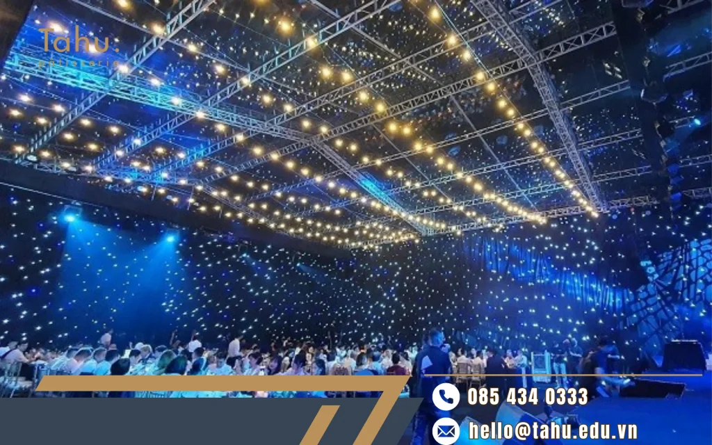 Đảm bảo chất lượng âm thanh – ánh sáng khi tổ chức tiệc họp báo