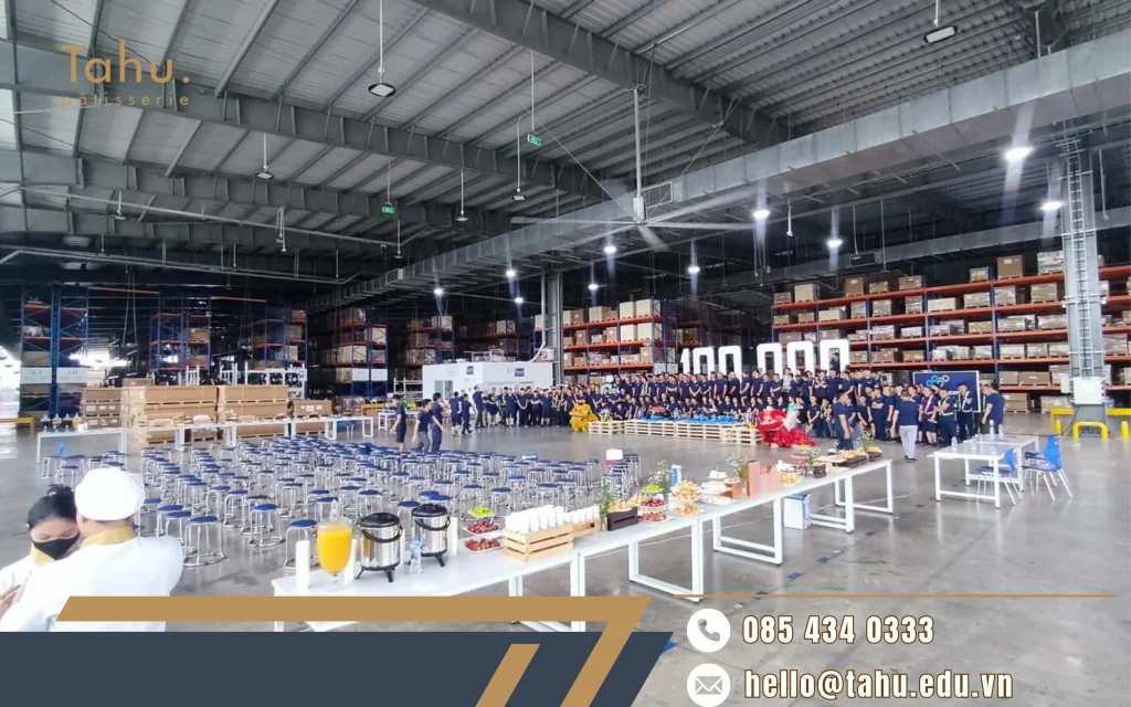 Teabreak là hình thức tổ chức tiệc sự kiện kỷ niệm dấu mốc sản phẩm phổ biến