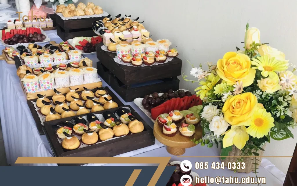 Tahu Catering chuyên phục vụ tiệc Tea break, Fingerfood và buffet lưu động