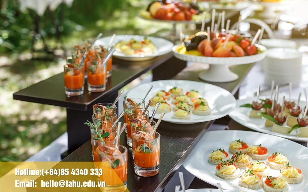 Hình thức tiệc lưu động được nhiều người ưa chuộng