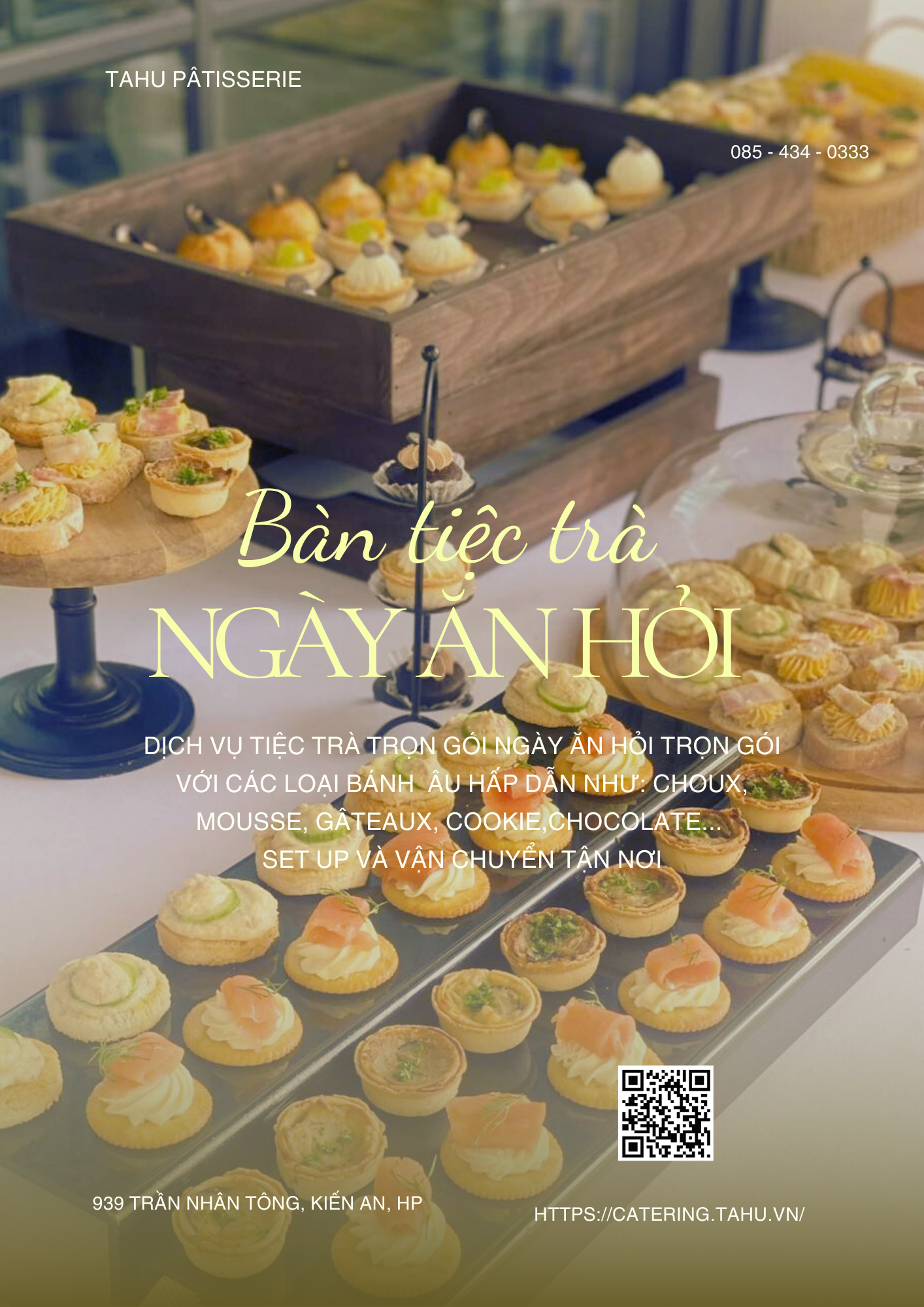 Đặt tiệc trọn gói Hải Phòng Tahu Catering 