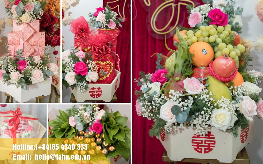 Mâm quả của nhà trai