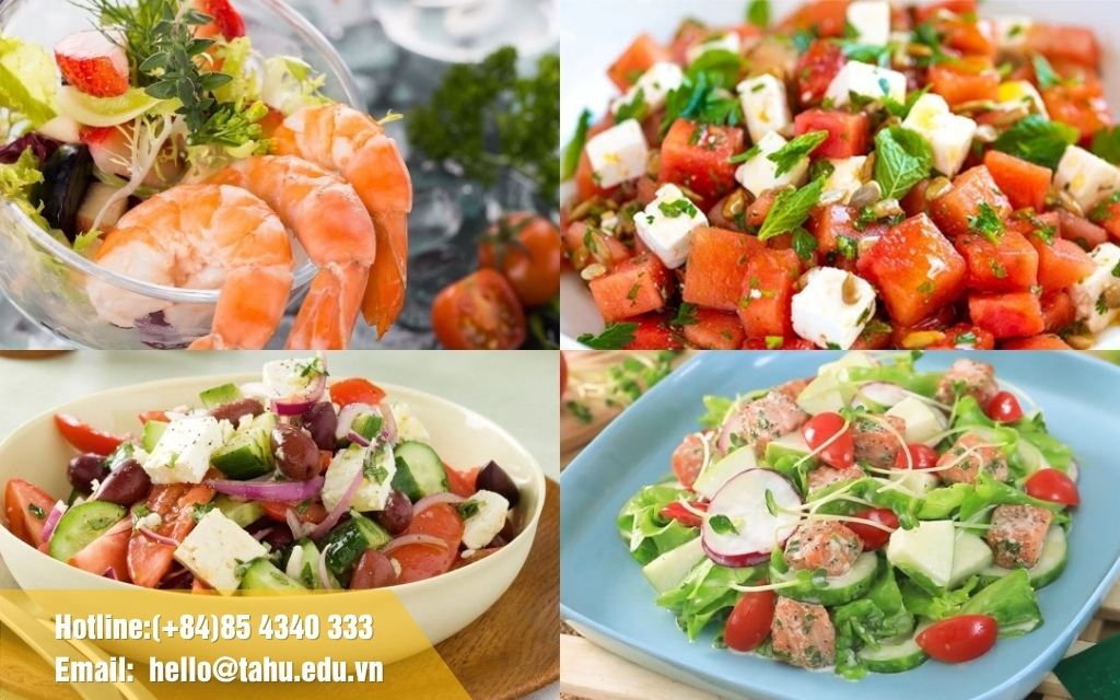 Menu khai vị tiệc cưới sân vườn