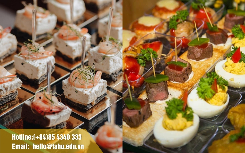 Finger Food với các món ăn nhỏ xinh, tinh tế