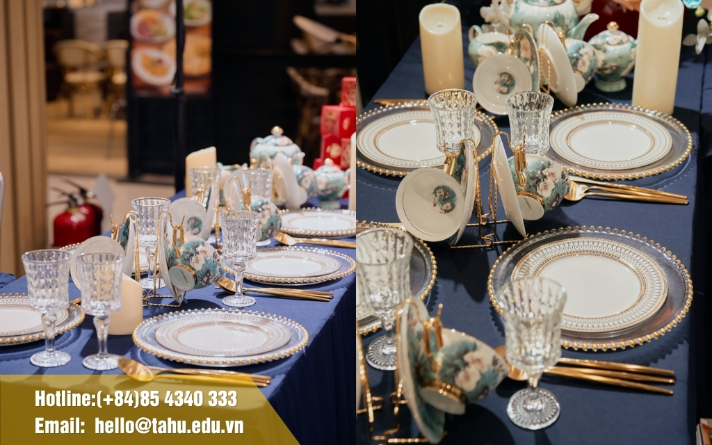 Tiệc liên hoan theo kiểu châu Âu cổ điển