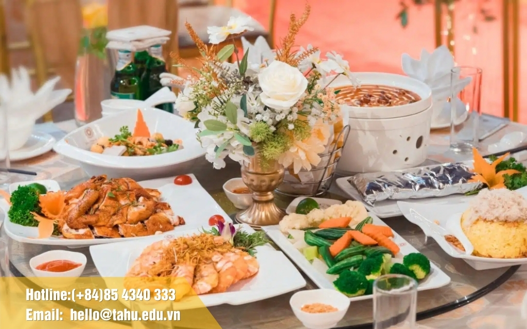 Lưu ý về lựa chọn menu tiệc cưới