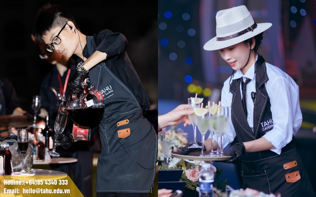 Set up và phục vụ chuyên nghiệp