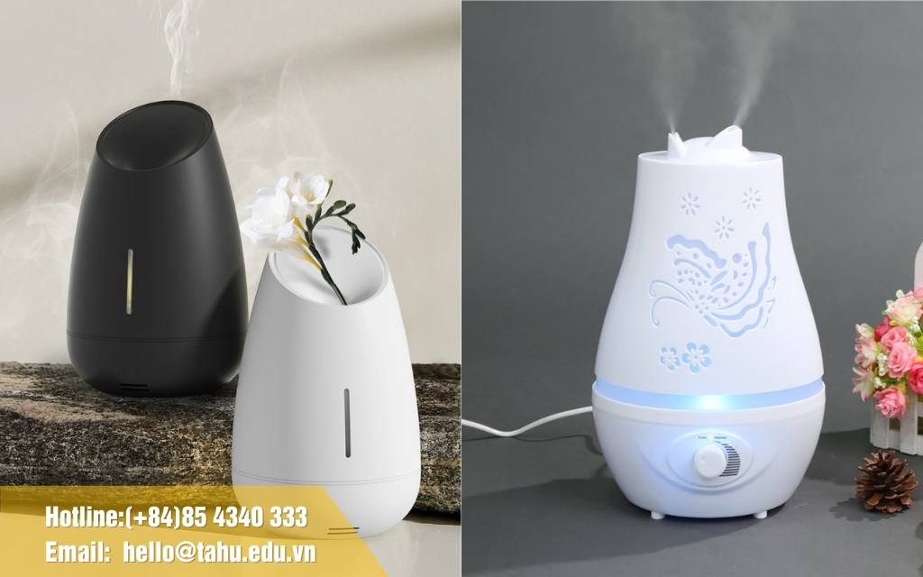 Máy xông tinh dầu tặng nhân viên nữ 8/3