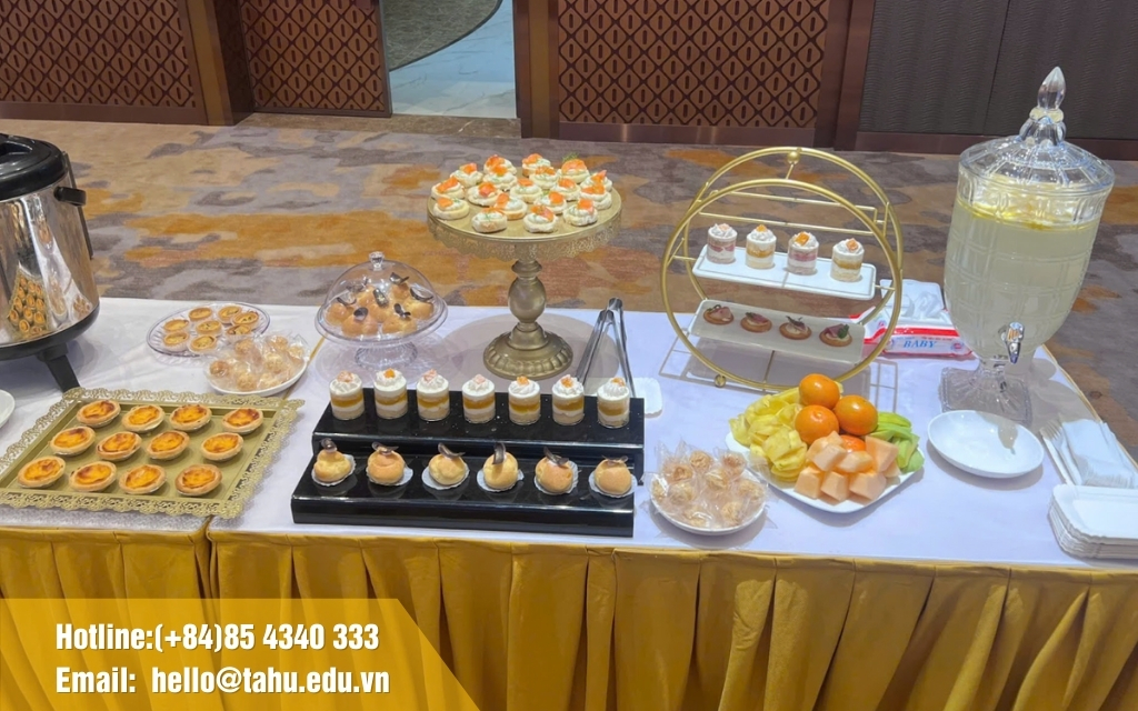 Menu linh hoạt món mặn và món ngọt