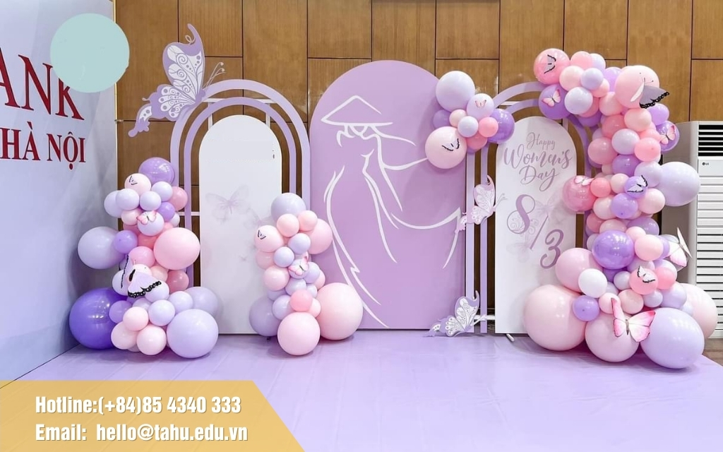 Trang trí không gian hài hoà, đơn giản